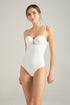 Body strapless con copa
