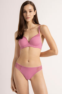 Options, Conjunto Brasier clásico con Panty brasilero, Ref. 145R042 y 1150R42, Brasieres, Panties, Ropa interior, Lencería para mujer
